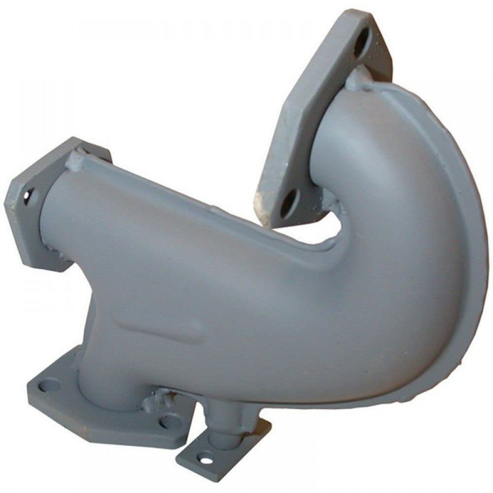 WV-021-251-531 Exhaust elbow to catalytic converter, USA model. Made of steel with grey paint 2.0l 08/74-07/78