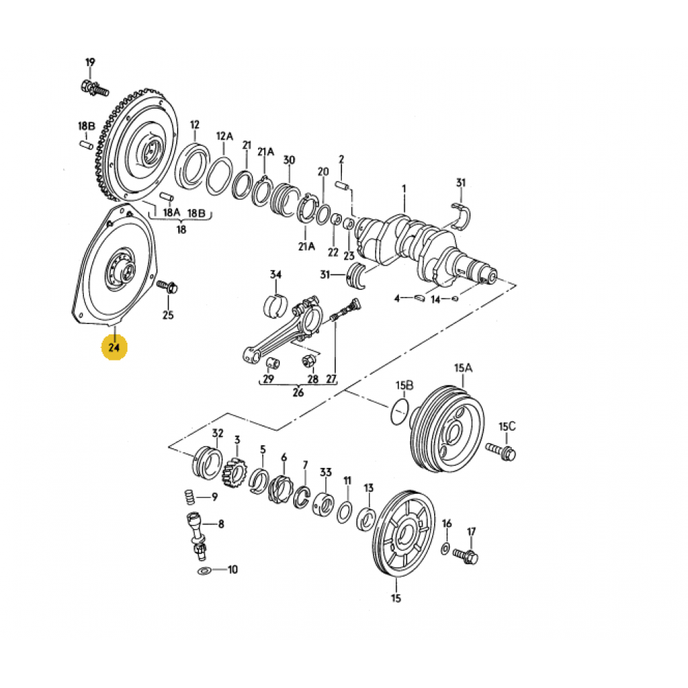 WV-022-105-323D Flex plate Automatic transmission