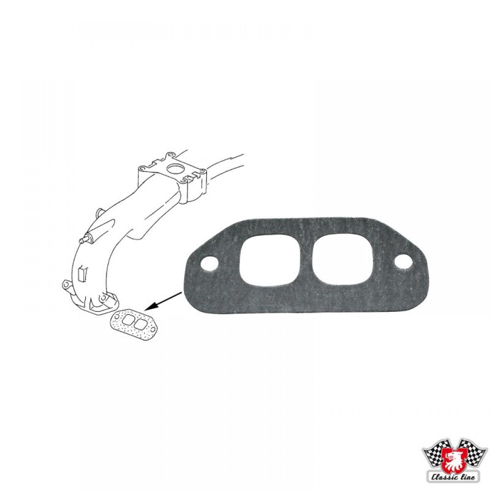 WV-025-129-717E Gasket for intake manifold. outer