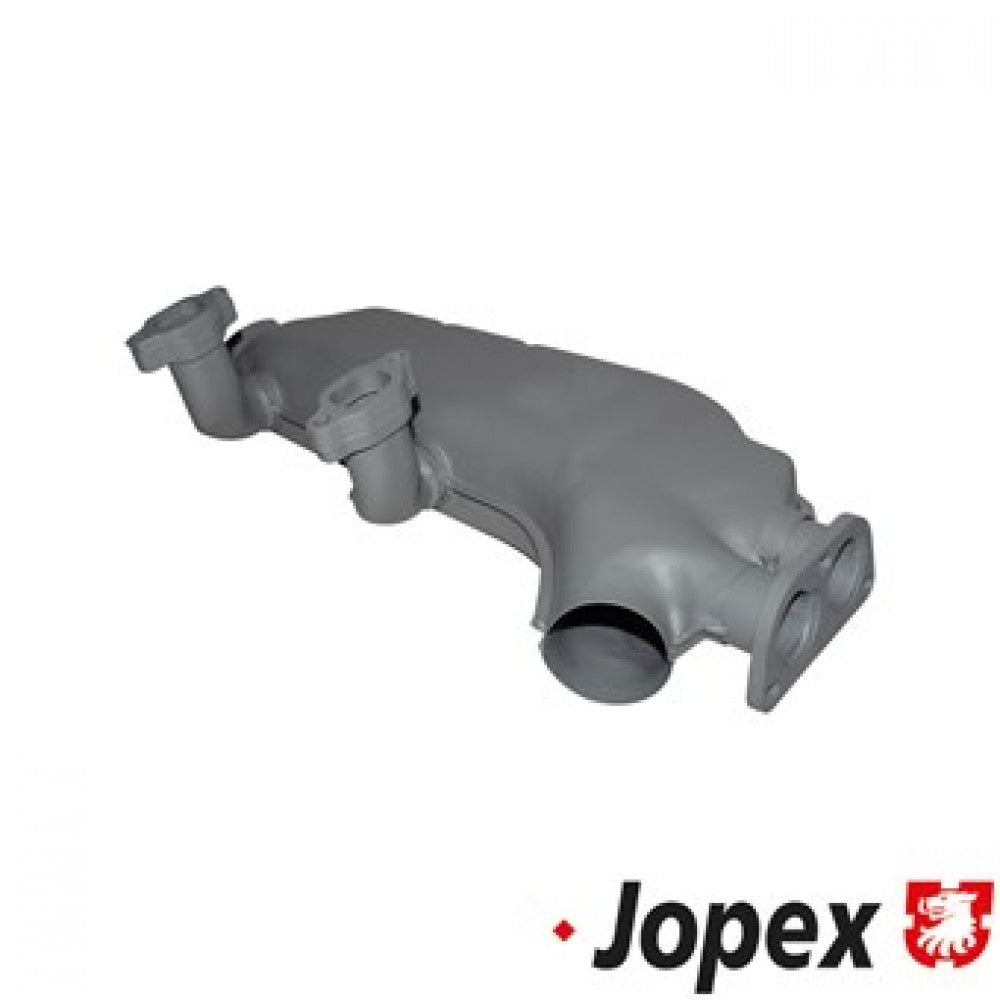 WV-071-256-092B Heat exchanger, USA model, right. Made of steel with grey paint 80-83