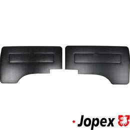 WV-251-898-320 Interior panel kit, 2 pcs., black vinyl