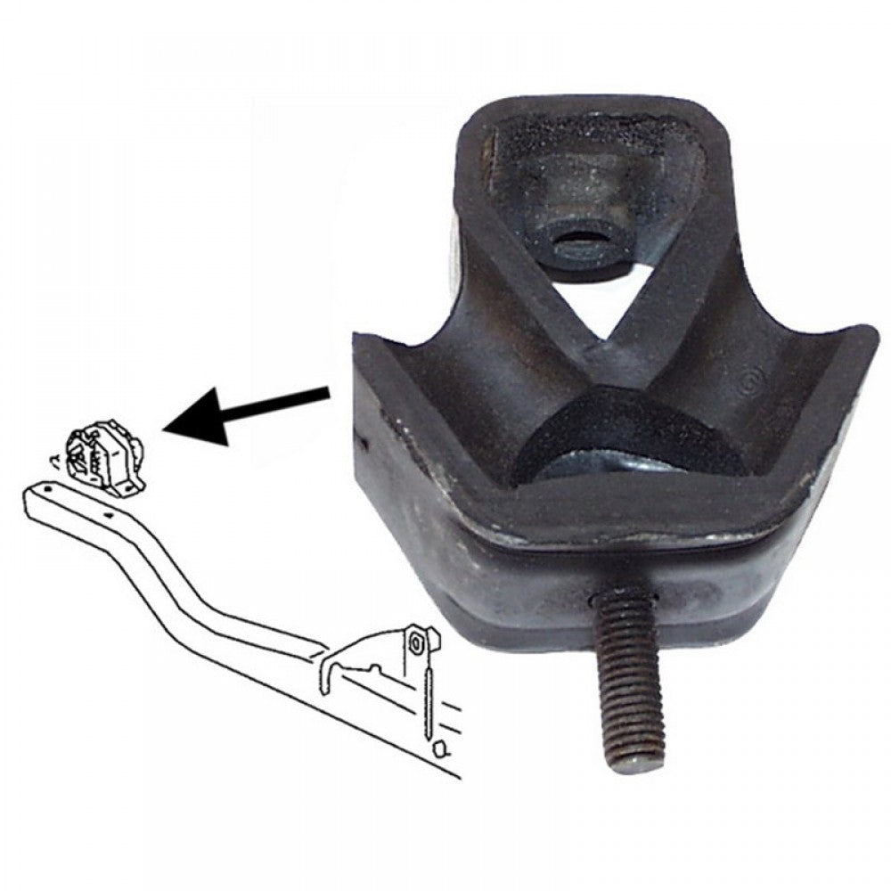 WV-211-199-231A Engine mount, rear 1.6l 08/67-07/71