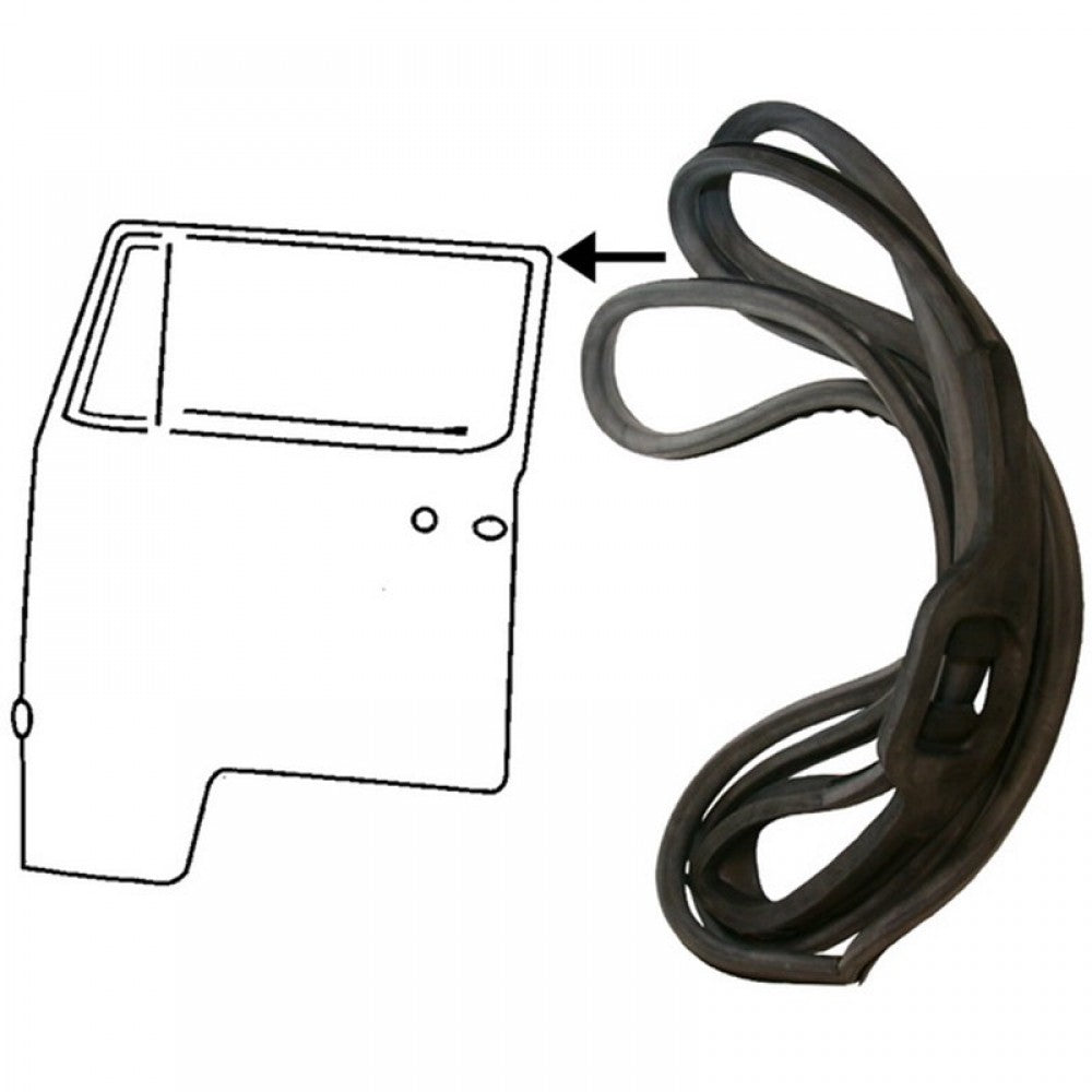 WV-211-831-721D Door seal,front left