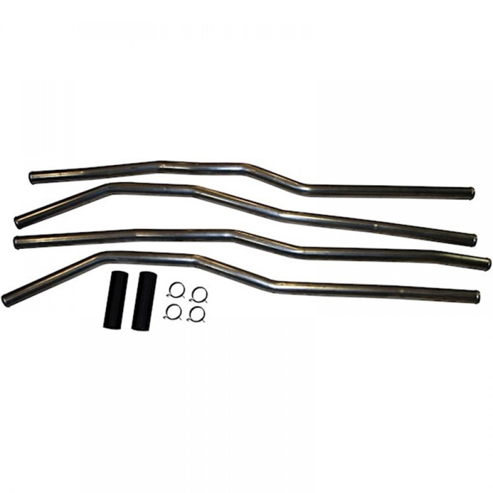 WV-251-198-399L Water pipe set, feed/return, stainless steel Syncro