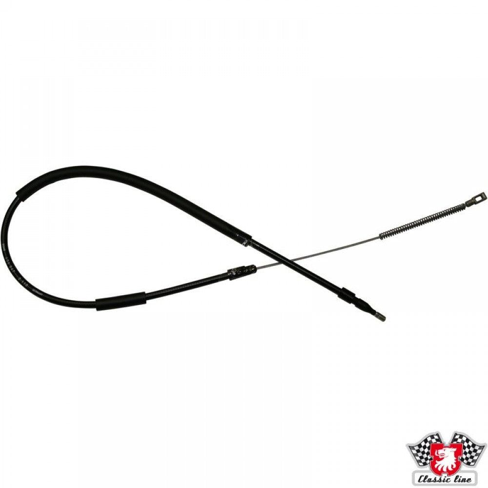 WV-251-609-701F Handbrake cable, drum brake, 1400/980 mm, rear, right Syncro