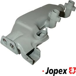 WV-021-256-091M Heat exchanger, left. Made of steel with grey paint 1.7-2.0l 08/71-07/78