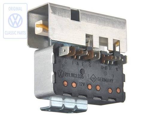 WV-211-963-135 Relay (auxiliary heater)