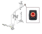 WV-701-711-259B Gear Linkage Rear Support Bush