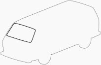 WV-255-845-121 Windshield rubber seal With moulding groove