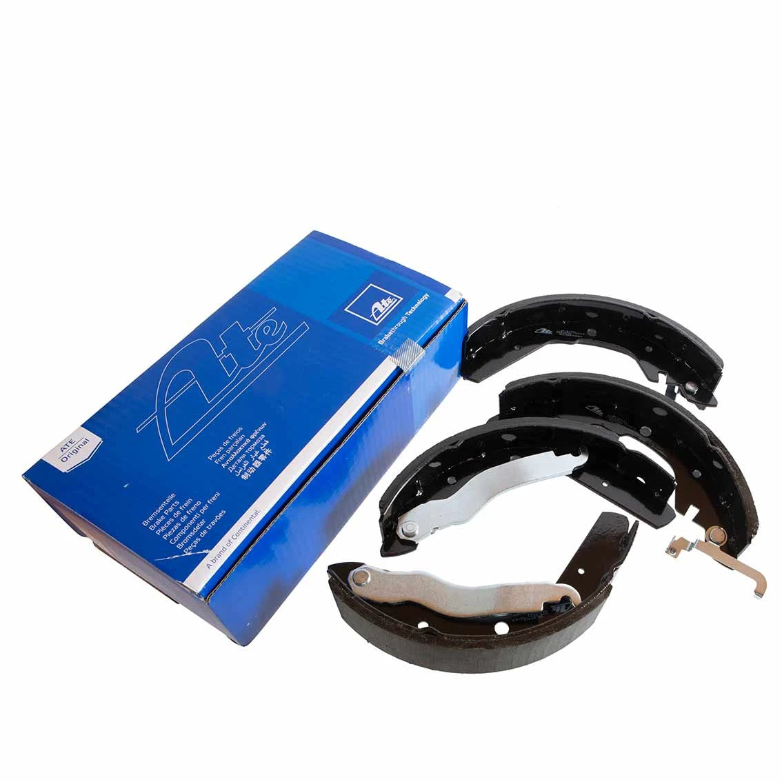 WV-251-698-531L-AT Brake shoe set with linings, rear, 250x55 mm