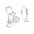 WV-02094-18A-FI Fiamma T4 Bike Rack/ Porte-Vélos pour T4 Eurovan