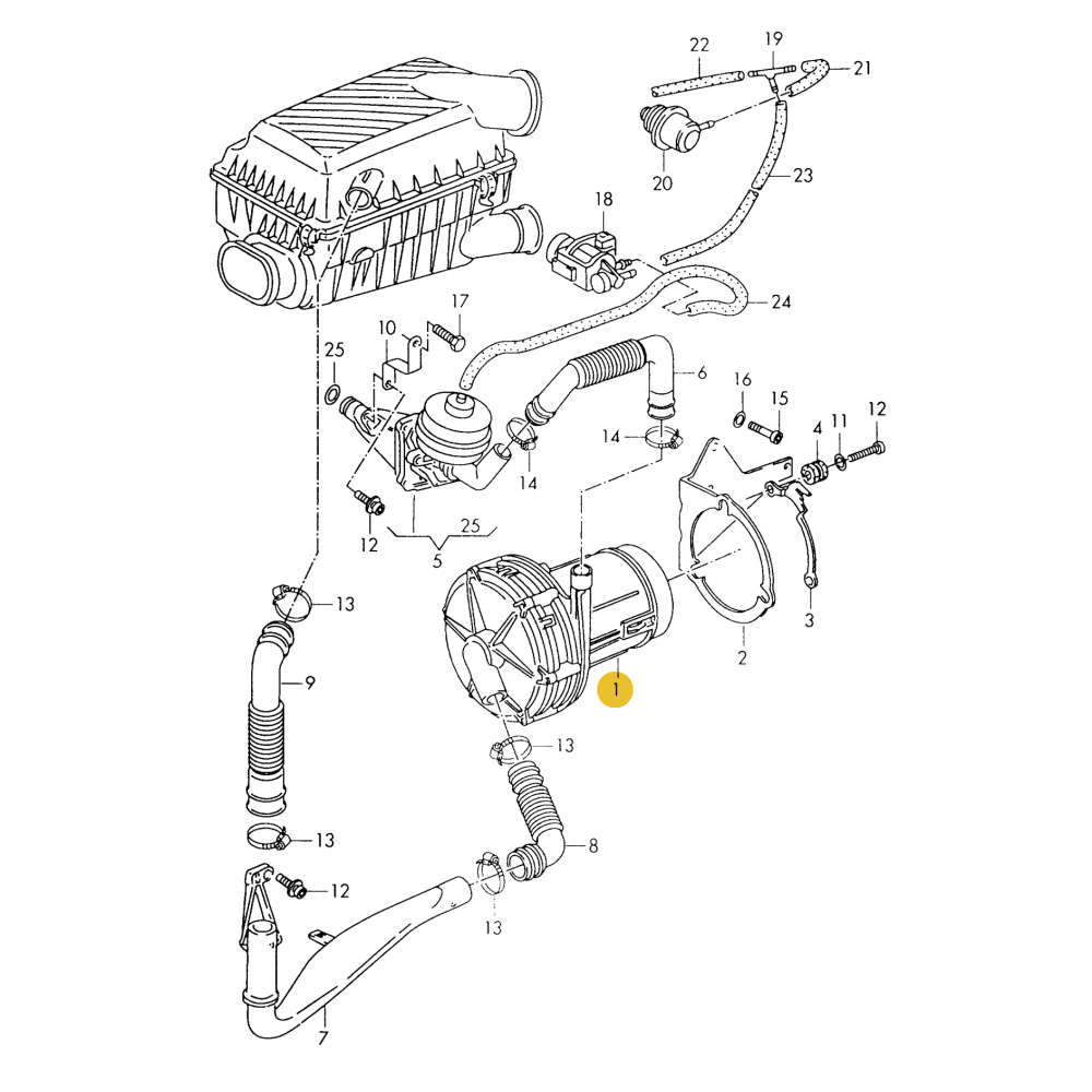 WV-021-959-253B secondary air pump