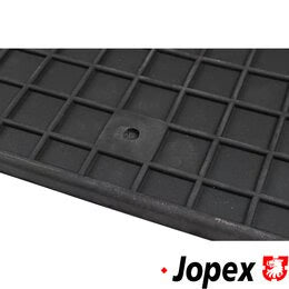 WV-AC-883910 Floor mat set, front, black, 2 pieces. Made of rubber