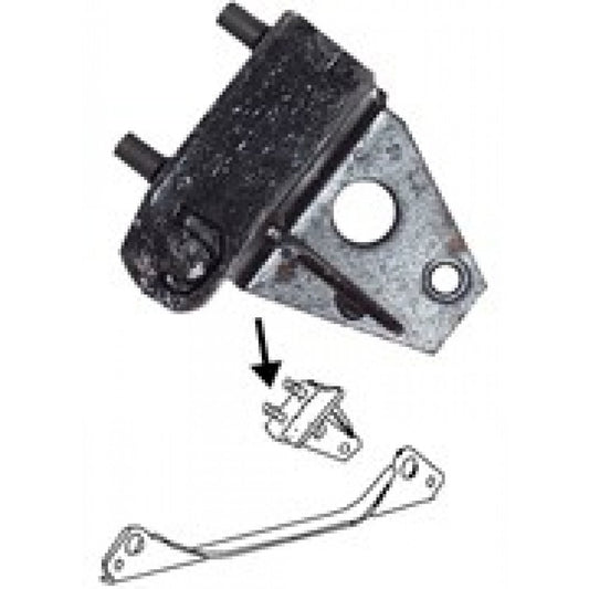 WV-113-301-263C Rubber mount, engine support, rear, left