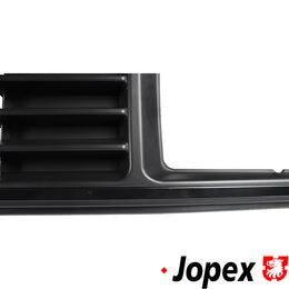WV-255-853-652K Radiator grille for square headlamps, black with silver edge / Calandre supérieure, phare carré