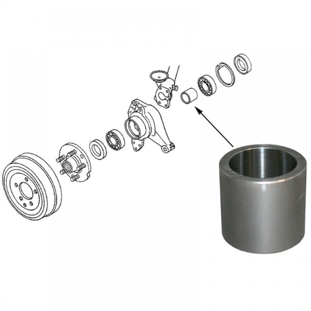 WV-211-501-281E Rear wheel bearing spacer
