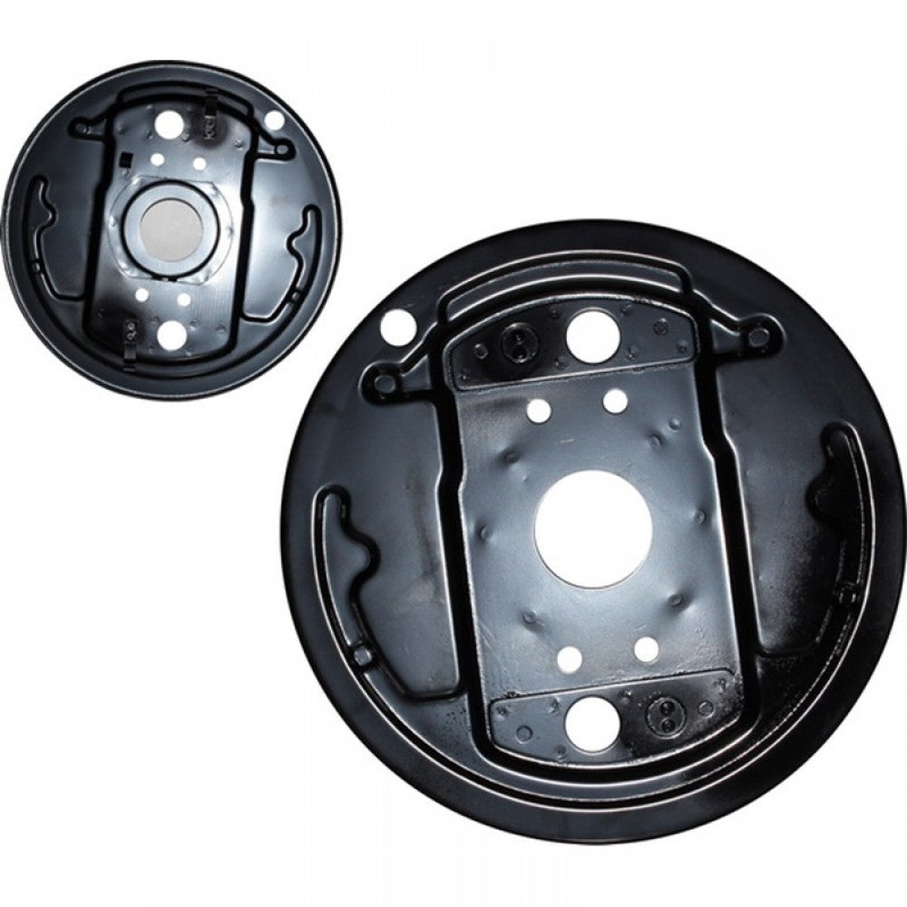 WV-211-609-139C  Left front backing plate,08/67-07/70