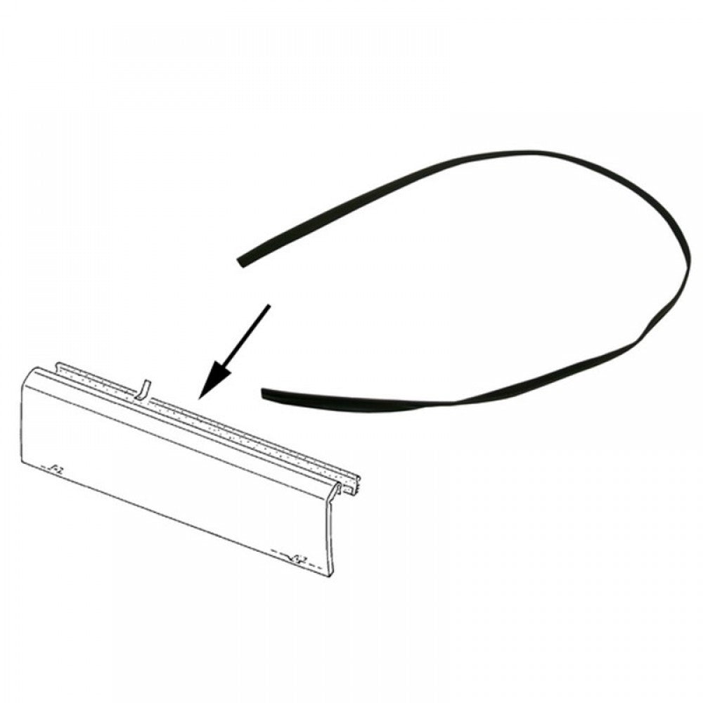 WV-211-843-799B Rubber beading for sliding door,rail cover