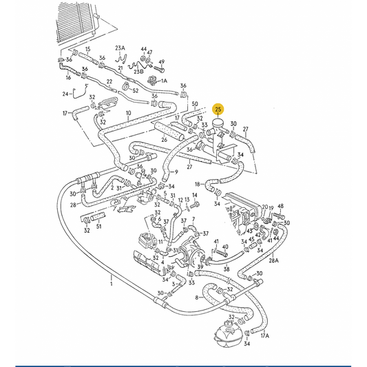 WV-251-121-438A Water flange for cooling system