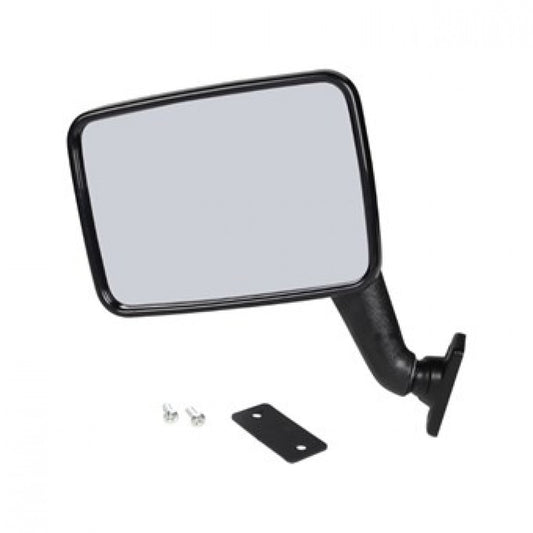 WV-251-857-513 Door mirror, with E-mark, black, left, Hagus, Germany