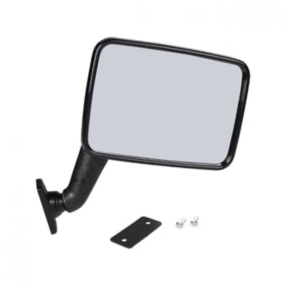 WV-251-857-514 Door mirror, with E-mark, black, right, Hagus, Germany