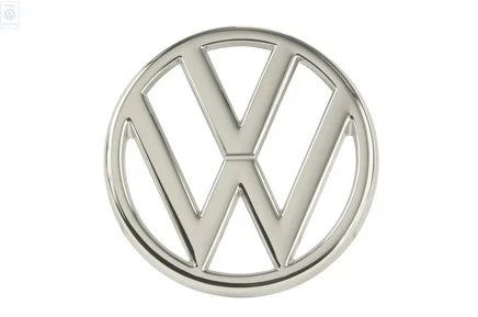 WV-321-853-601-OE Small chrome emblem for front grill/ Petit emblème chromé pour calandre
