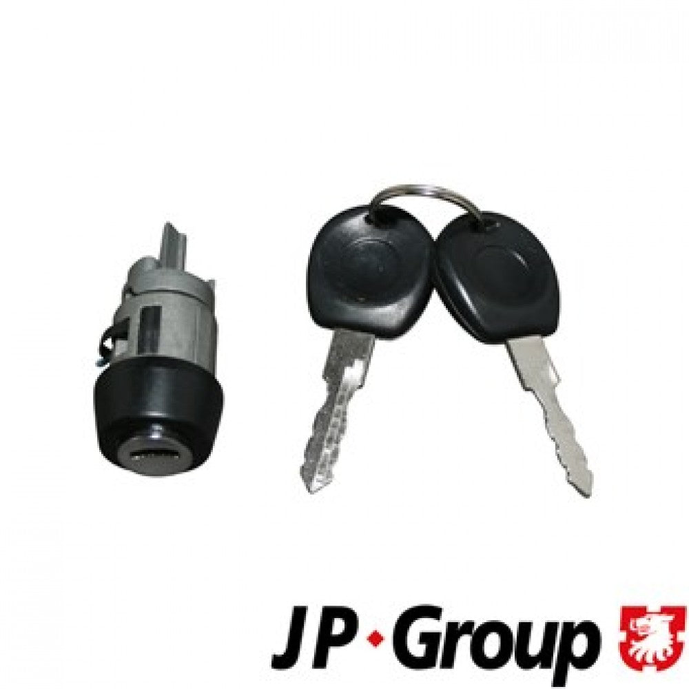 WV-357-905-855B Ignition lock cylinder with keys. Not for models with immobilizer