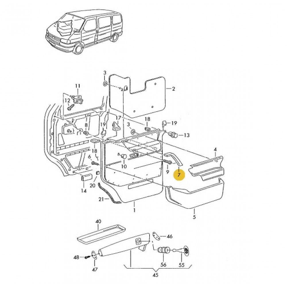 WV-701-867-161A pull handle