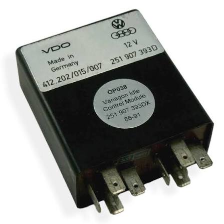 WV-251-907-393D-RF Idle stabilizer unit rebuilt/ Unité de stabilisateur de ralenti refait à neuf