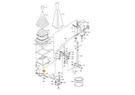 WV-N023-282-1  Spring pin to lock the selector rod ball / Goupille de Ressort pour Verrouiller la Boule de Tige de Sélection