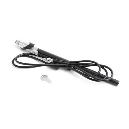 WV-251-035-503A Antenna,Chrome Base, new style, chrome, lenght/ Antenne 970 mm