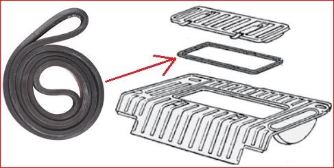 WV-211-813-133 Seal for engine inspection cover