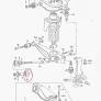 WV-251-407-179 ,Radius rod outer bushingeft/right / Bague extérieure de tige de rayon gauche/droite
