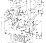 WV-074-121-109A Coolant Hose From Expansion Tank To Metal Pipe