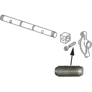 WV-022-109-451 Adjusting screw for tappet, 10 mm