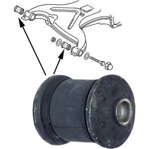 WV-251-501-131A Rubber mount for wishbone, rear