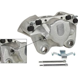 WV-211-615-108 Brake caliper without brake pads, front, right