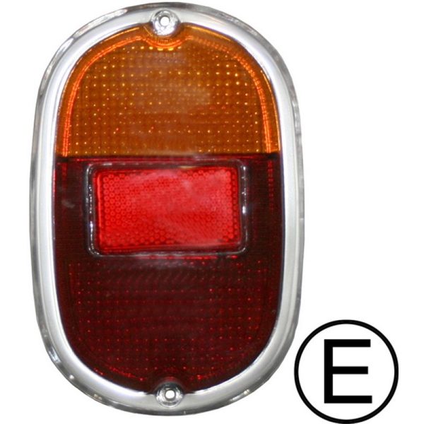 WV-211-945-241M Tail light lens with chrome ring, left/right. E-marked