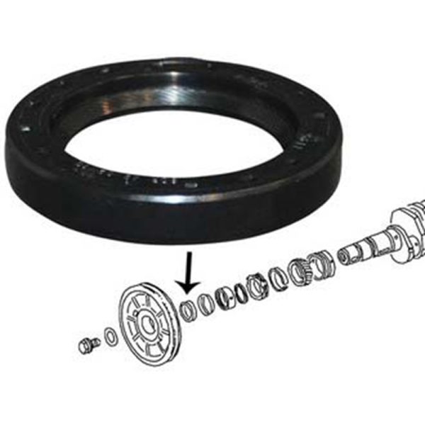 WV-021-105-247A Oil seal for crankshaft/pulley, 38x60x7.5 mm